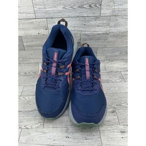 ASICS‎ Gel Venture 8 Wide Navy Pink Trail Running Shoes Womens Sz 8.5